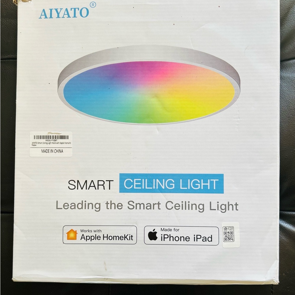 NWT-Smart LED Ceiling Light-Apple HomeKit, Alexa and Google Assistant compatible